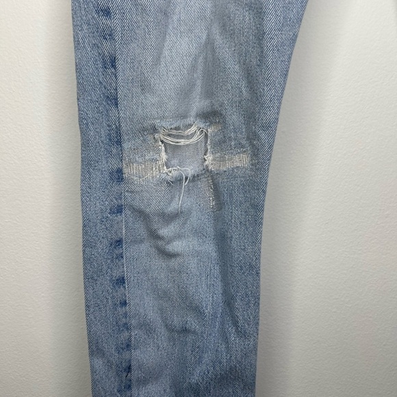 RE/DONE Distressed Straight Skinny Jeans - Picture 3 of 8